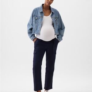 Gap Linen Maternity pants
